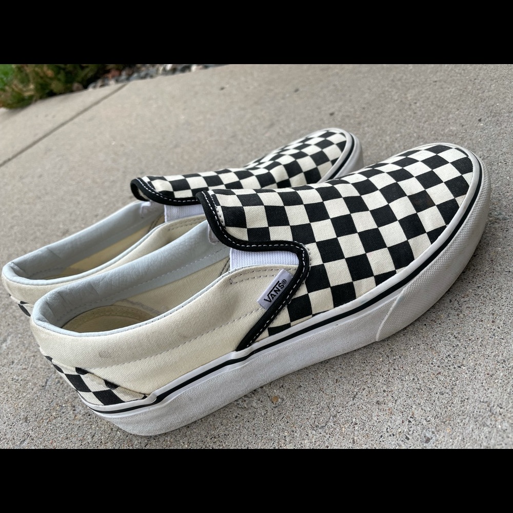 Vans Checkerboard Slip On’s